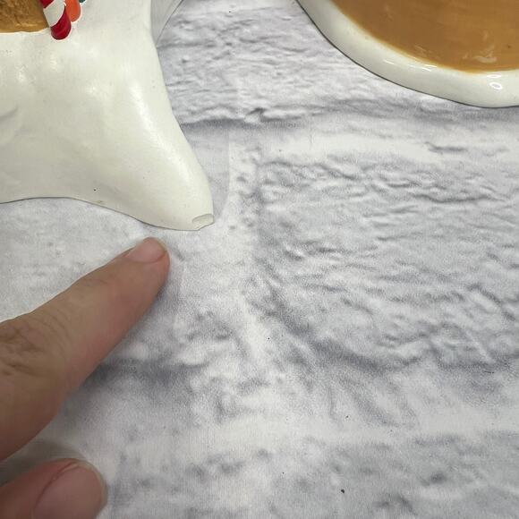 Vintage Department 56 M & M’S Lighted Ceramic Candy Store w/Matching Candy Dish - Picture 7 of 8